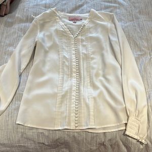 Cream colored dress top